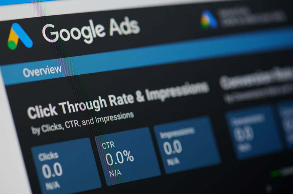Google ads overview banner